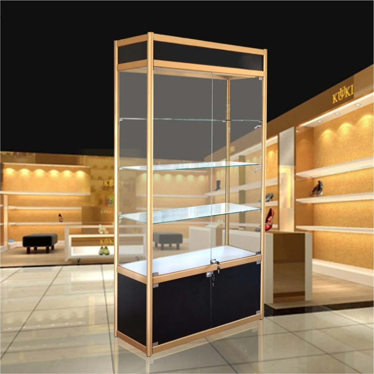 Aluminum Glass Counter(Model No: ADC-01)