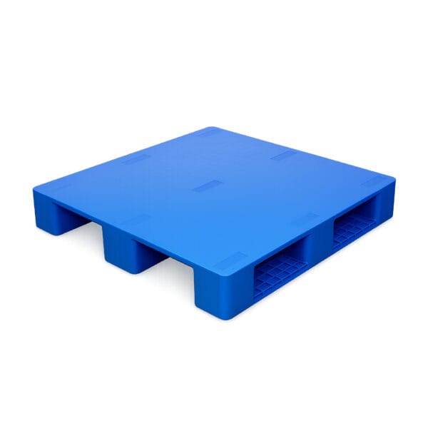 Plastic Pallet 1212 P-4 Rackable Top Plain