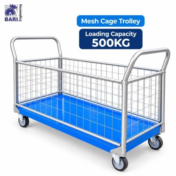 Heavy Duty Mesh Cage Trolley